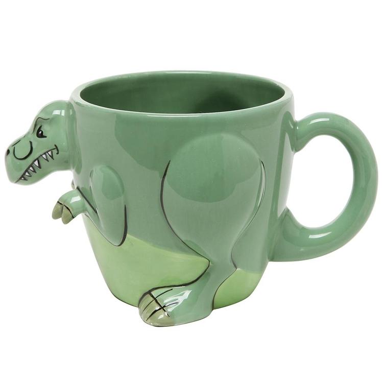 3-D Shaped T-Rex Dinosaur Design Ceramic Mug - Mygiftss Enterprise LLC