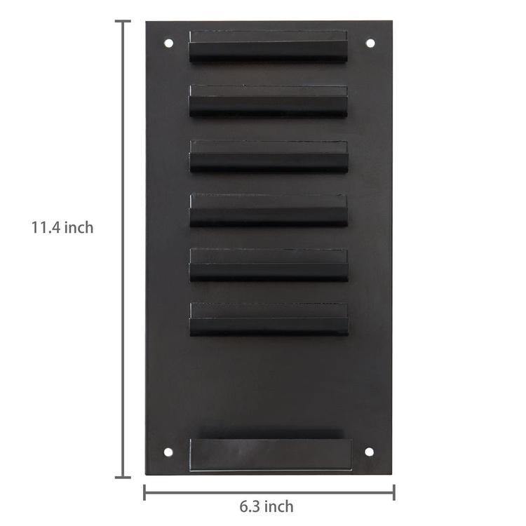 Metal Dry Erase Marker and Eraser Holder, Black (Set of 2) - Mygiftss
