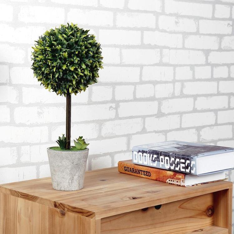 Artificial Boxwood Topiary Tree, Set of 2 - Mygiftss