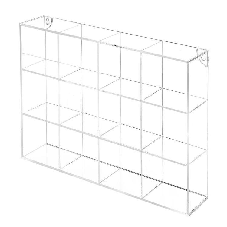 Clear Acrylic 12 Compartment Organizer Rack - Mygiftss