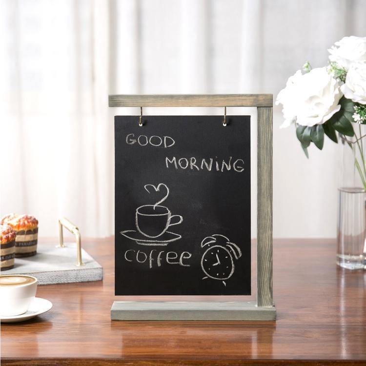Hanging Tabletop Chalkboard Sign - Mygiftss