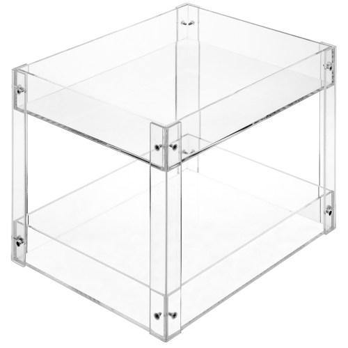Modern Clear Acrylic Desktop Document Tray - Mygiftss