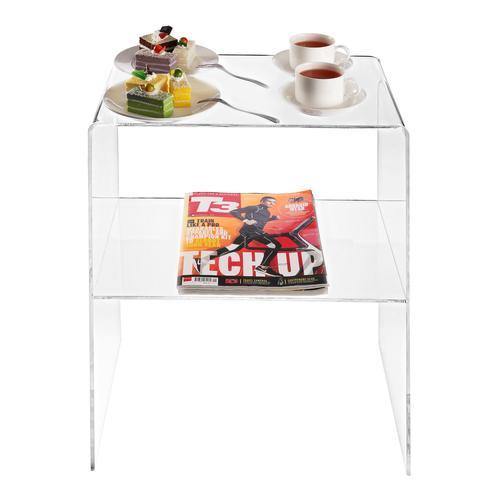 Modern Design Clear Acrylic End Table - Mygiftss