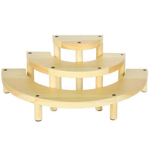 Wood Semicircle Cupcake Display Stand - Mygiftss